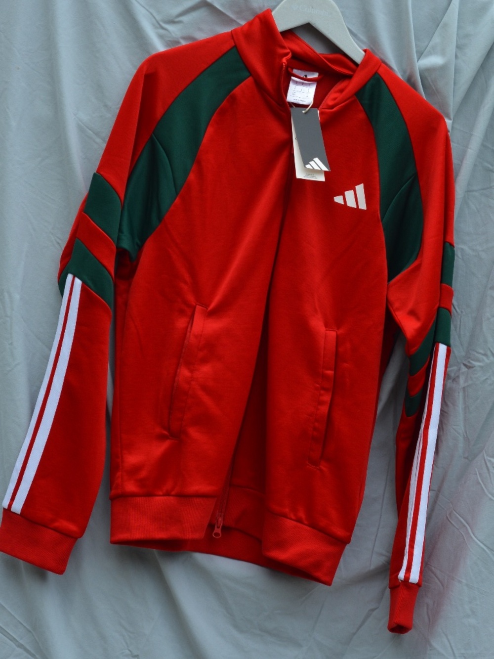 Canadian Adidas Track Top SZ S Regular Fit NWT